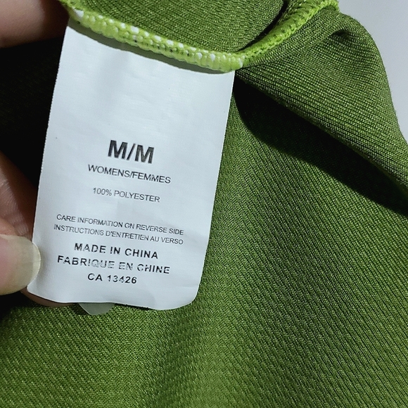 Sugoi Women's Metro Jersey, Lime Green, Sky Blue and Greyish White - Sz Medium - Picture 12 of 15